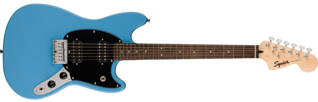 Produktbild zur Squier Sonic Mustang HH IL California Blue E-Gitarre.
