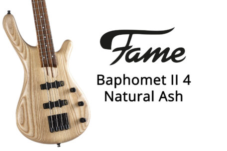 Bannerbild zum Fame Baphomet II 4 Natural Ash E-Bass.