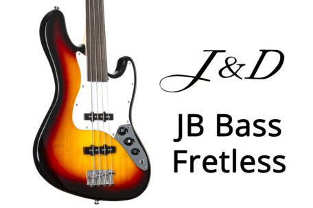Bannerbild zum J&D JB Fretless Bass-Test.