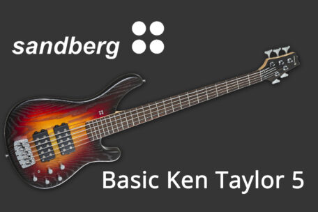 Bannerbild zum Testbericht des Sandberg Basic Ken Taylor 5 5-String E-Bass.