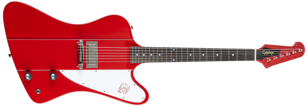 Epiphone 1963 Firebird I Reissue Cardinal Red E-Gitarre Epiphone 1963 Firebird I Reissue Cardinal Red E-Gitarre