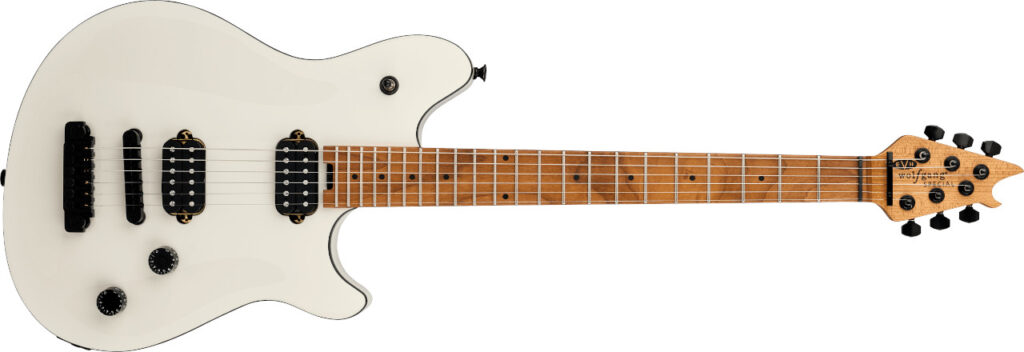 EVH Wolfgang Special Baked Maple T.O.M. Husk White