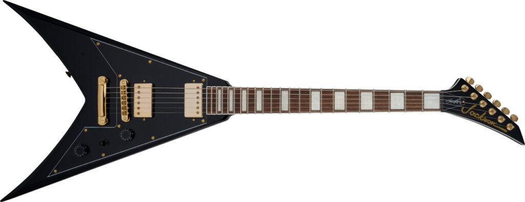 Jackson Scott Ian King V KVXT Gloss Black