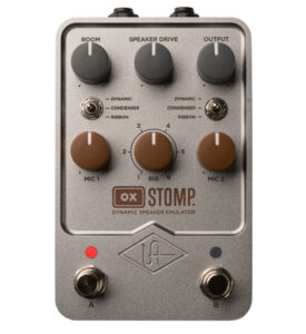 Universal Audio OX Amp Top Box & OX Stomp Loadboxen Universal Audio OX Stomp