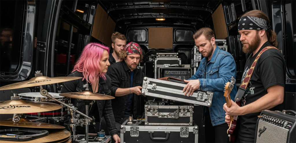 Tipps für Bands: Packliste und Backline.