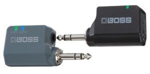 Boss WL-20L Wireless System E-Gitarre Produktbild des Boss WL-20L Wireless-Systems mit zwei Sendern