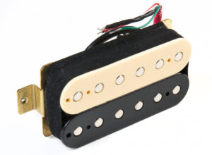 Roswell Humbucker-Tonabnehmer im Zebra-Look.