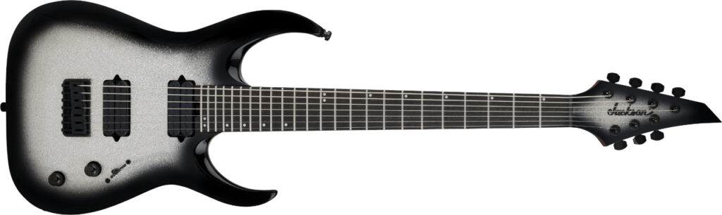 Produktbild Jackson Pro Plus Series Signature Misha Mansoor Juggernaut HT7 Silverburst Sparkle Produktbild der Jackson Pro Plus Series Signature Misha Mansoor Juggernaut HT7 Silverburst Sparkle.