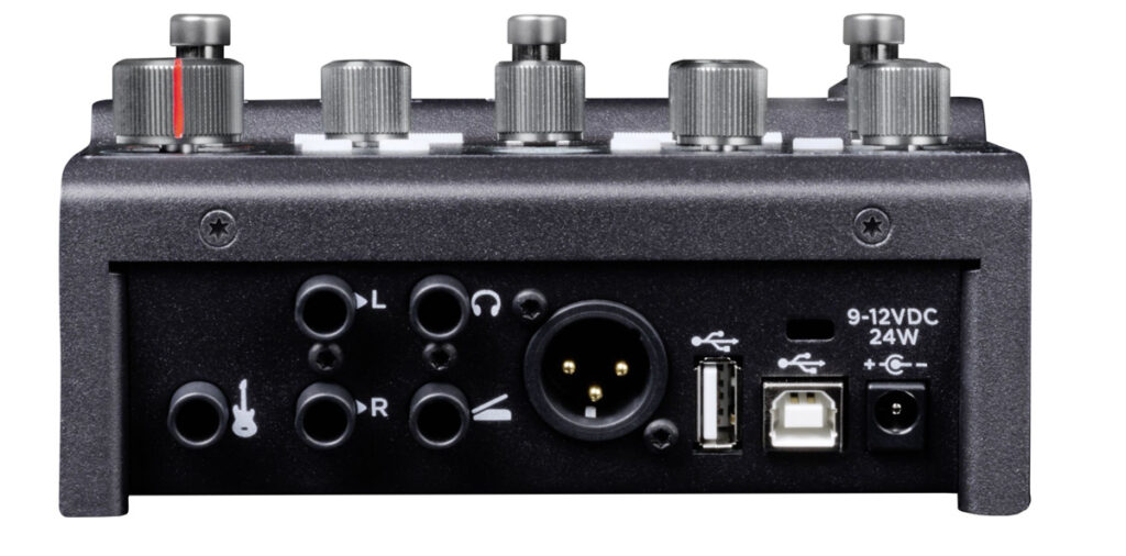 Anschlüsse des Kemper Profiler Player.