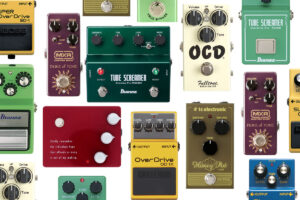 Beitragsbild zu den Top 5 Overdrive-Pedalen für E-Gitarre.