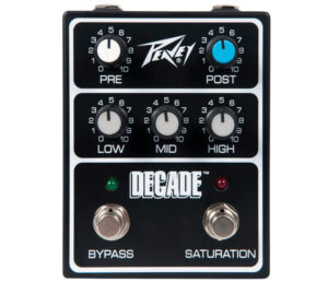 Frontales Produktbild des Peavey Decade Preamp Pedals