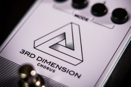 Nahaufnahme des TC Electronic 3rd Dimension Chorus.