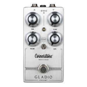 Frontansicht des Cornerstone Gladio SC Preamp Pedals.