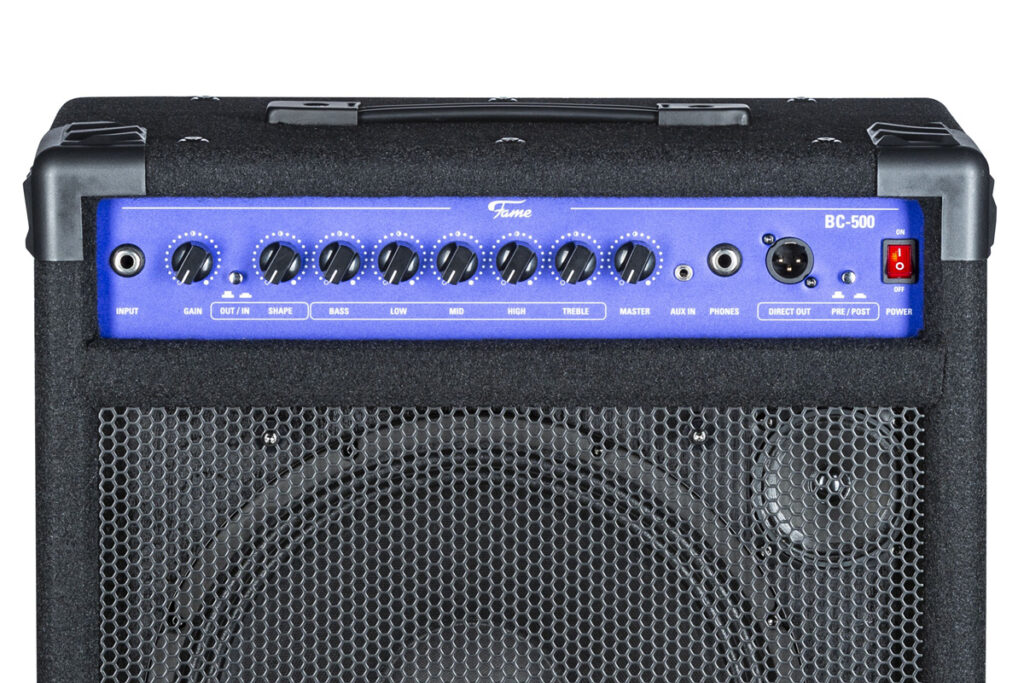 Bannerbild zu den Fame BC-100 und BC-500 Bass-Combos.