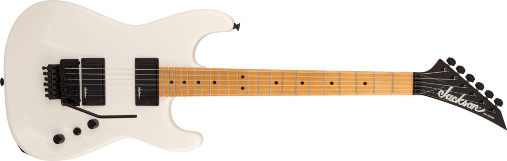 Jackson Pro Origins 1985 San Dimas SD1 HH MPL Snow White E-Gitarre