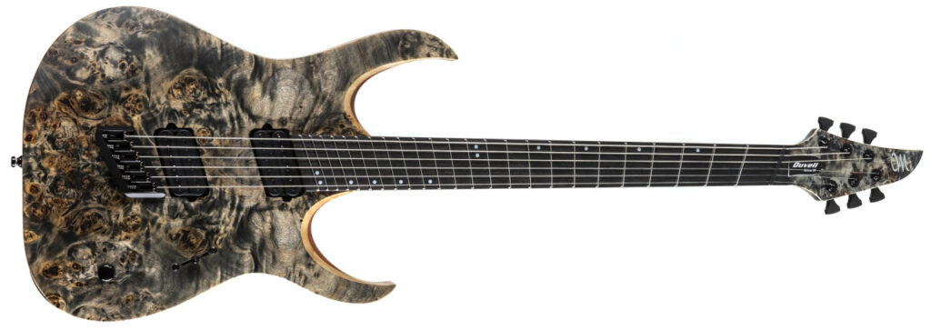 Produktbild Mayones Duvell Elite VF 6 Trans Graphite E-Gitarre