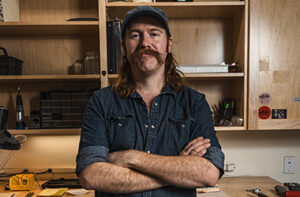 Austin Macnutt Fender Masterbuilder Portrait von Austin Macnutt Fender Masterbuilder