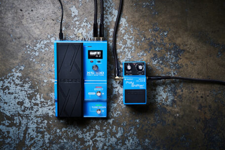 Boss XS-1 und XS-100 Poly Shifter.