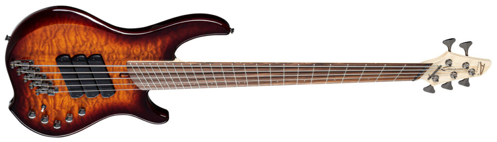 Dingwall Combustion 5 3PU PF Vintage Burst.