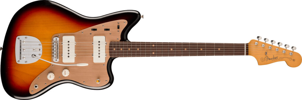 Fender Limited Edition Vintera II Road Worn '50s Jazzmaster RW in 3-Color Sunburst.