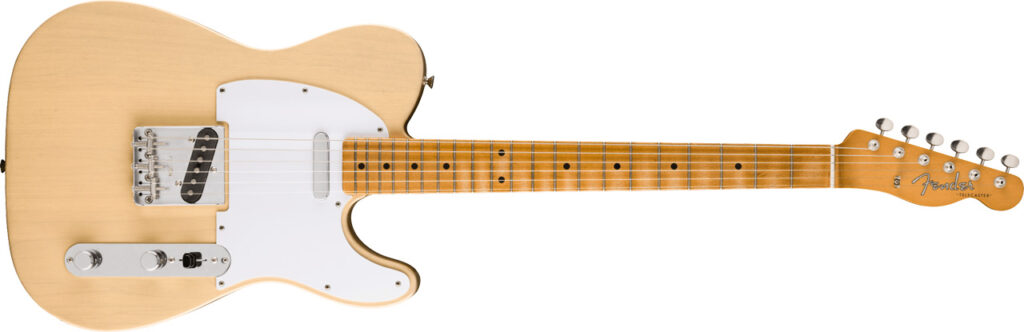 Fender Limited Edition Vintera II Road Worn '60s Telecaster MN in Blonde.