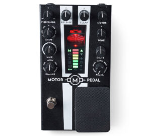 Frontansicht des Gamechanger Audio Motor Pedals.