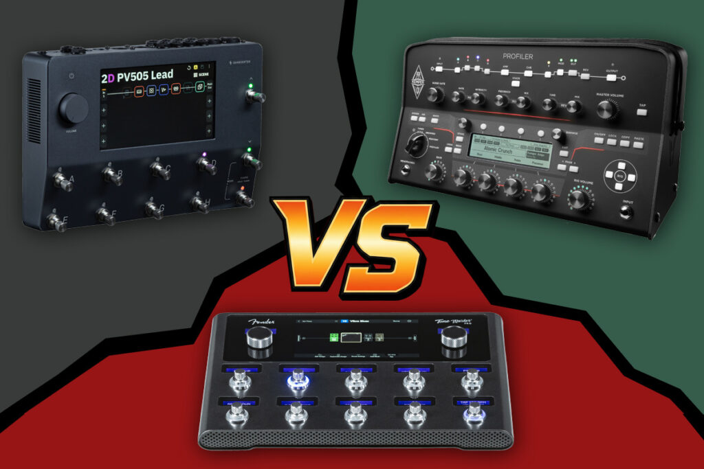 Kemper vs Fender vs Neural DSP.