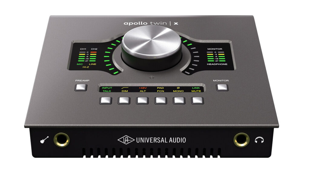 Universal Audio Apollo Twin X DUO USB HE Audio-Interface.