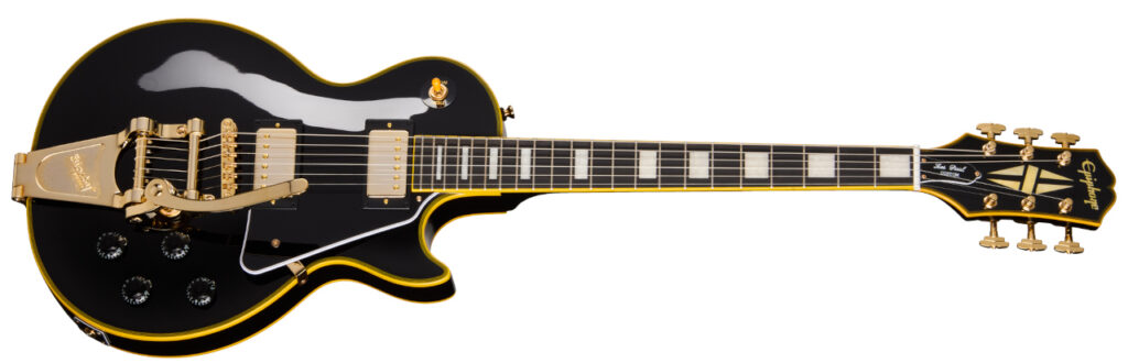 Produktbild der Epiphone Joe Bonamassa ’59 Les Paul Custom Antique Ebony E-Gitarre.