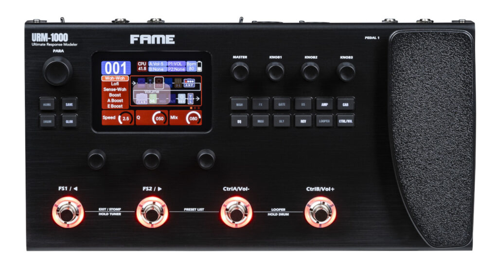 Fame URM-1000 Modeling-Floorboard