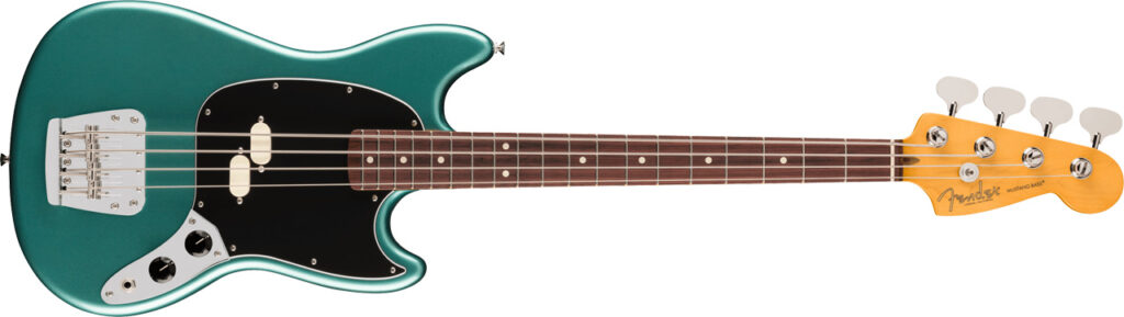 Fender American Professional Classic Mustang Bass RW Faded Sherwood Green Metallic
