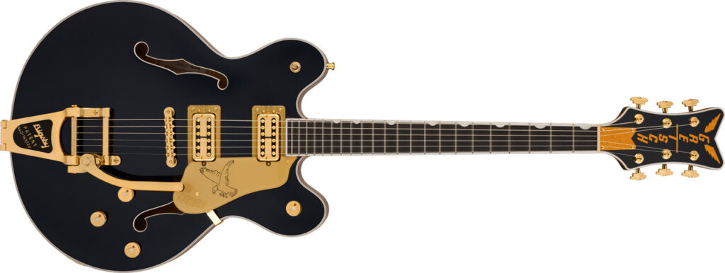 Gretsch LTD Falcon Center Block Double-Cut String-Thru Bigsby Midnight Sapphire