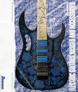Ibanez JEM auf dem Ibanez Katalog-Cover 1991.