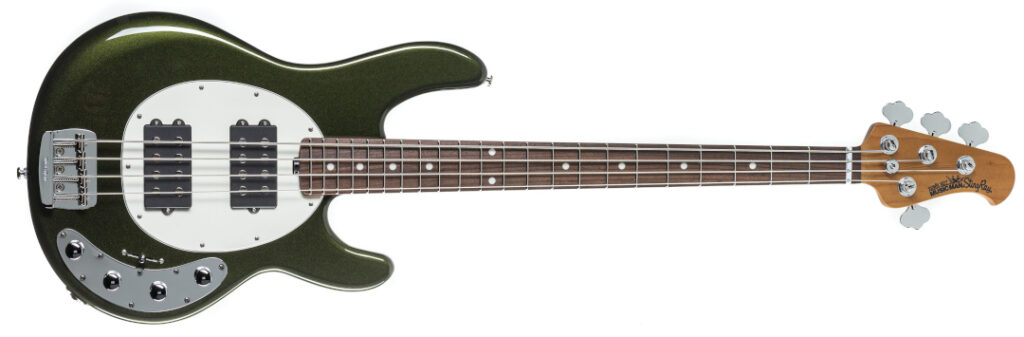 Music Man StingRay Special HH RW Fallout Green Music Man StingRay Special HH RW Fallout Green