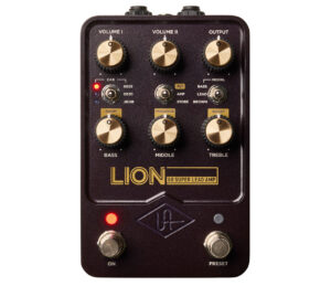 Frontansicht des Universal Audio Lion '68 Super Lead Amp