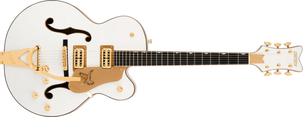 Gretsch Synchromatic Falcon Hollow Body Single-Cut Bigsby Snowcrest White Gretsch Synchromatic Falcon Hollow Body Single-Cut Bigsby Snowcrest White