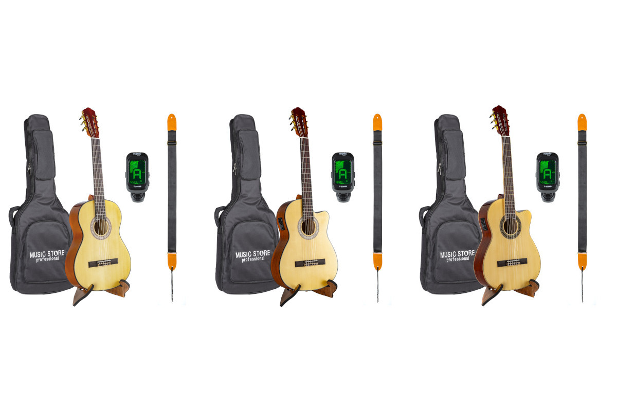 Konzertgitarren-Set für jedes Level: die Almeria Classic Bundles