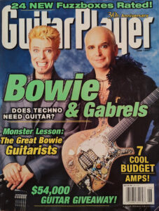 Cover des Guitar Player Magazine mit Reeves Gabrels mit Parker Fly.