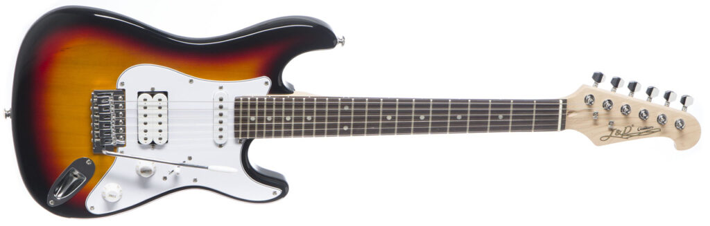 J & D ST-MINI Sunburst E-Gitarre.