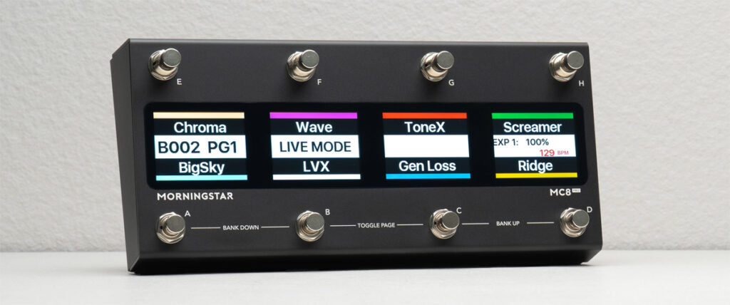 Morningstar MC8 PRO MIDI-Controller