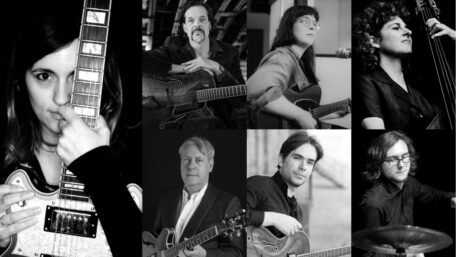 Die Musiker des Rinze’s Sonic Axes Ensemble