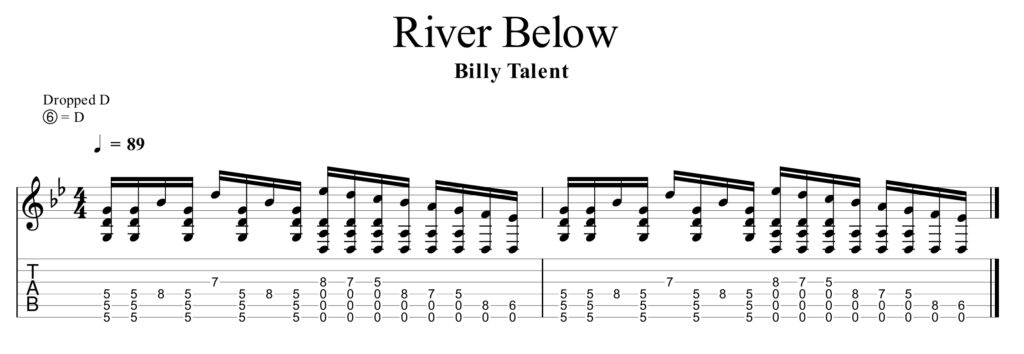 River Below (Billy Talent I, 2003) River Below (Billy Talent I, 2003)