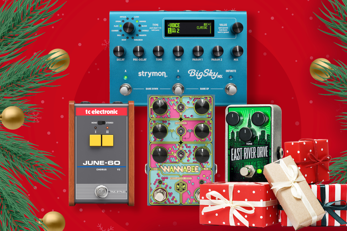 Christmas Gift Guide: Effektpedale für E-Gitarre – Drive, Reverb, Delay & Modulation