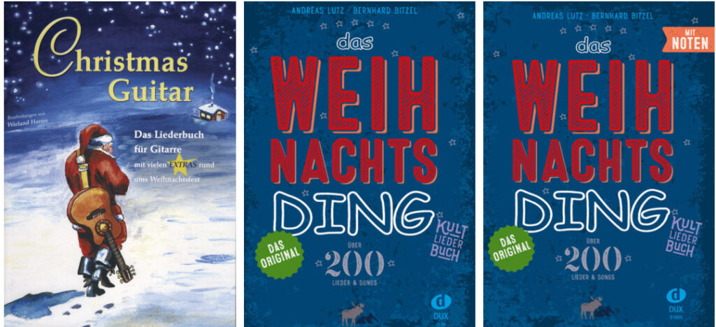 Weihnachtsnoten für Gitarre