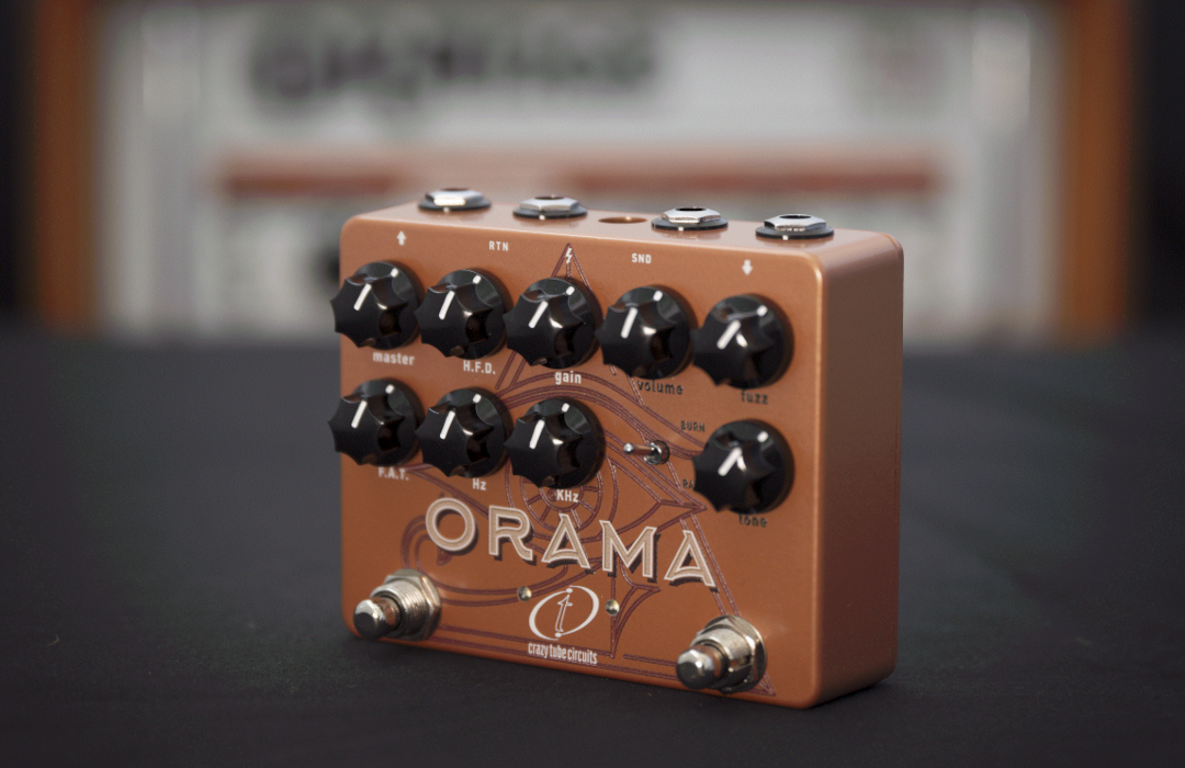 Crazy Tube Circuits Orama – OR120-Spirit & Boutique-Fuzz in einem Pedal