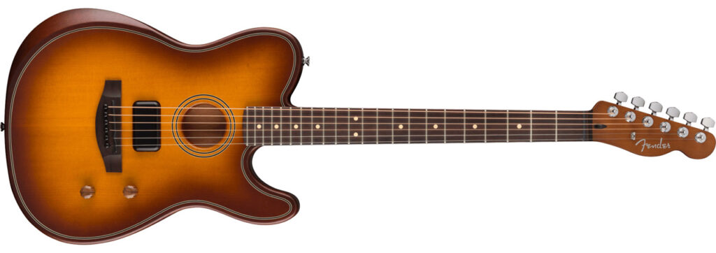 Fender Acoustasonic Standard Telecaster Honey Burst