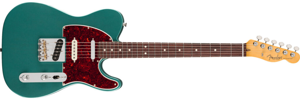 Fender American Professional Classic Telecaster SSS RW Faded Sherwood Green Metallic
