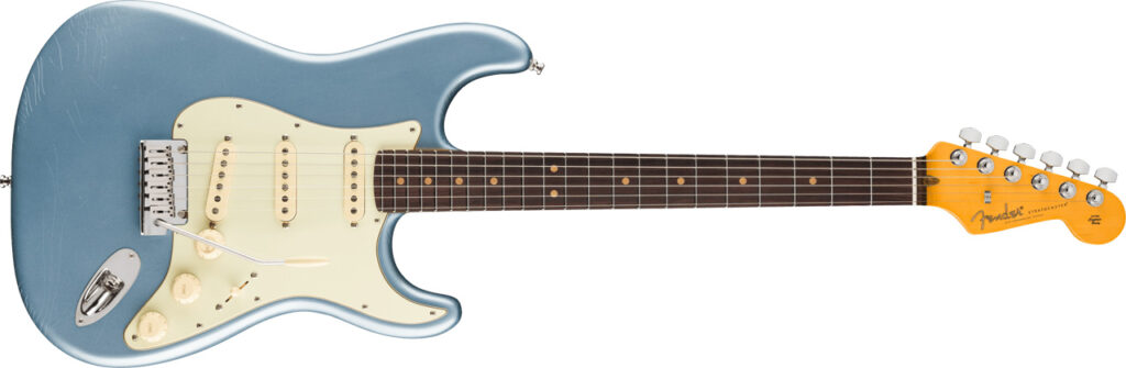 Fender American Ultra Luxe Vintage 60s Stratocaster RW Ice Blue Metallic
