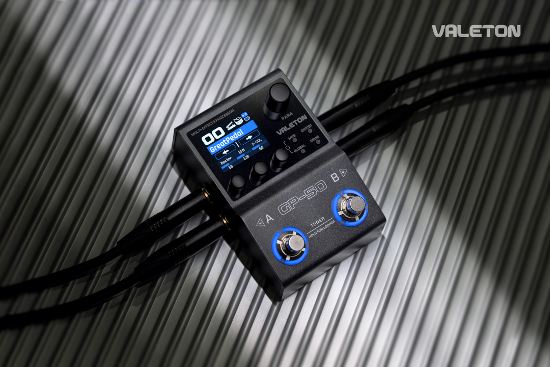 Valeton GP-50 – Neuer Mini-Multieffektprozessor mit NAM-Modeling & IR-Loader