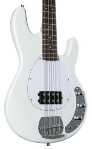 Korpus des J & D MMB II Bass in White.